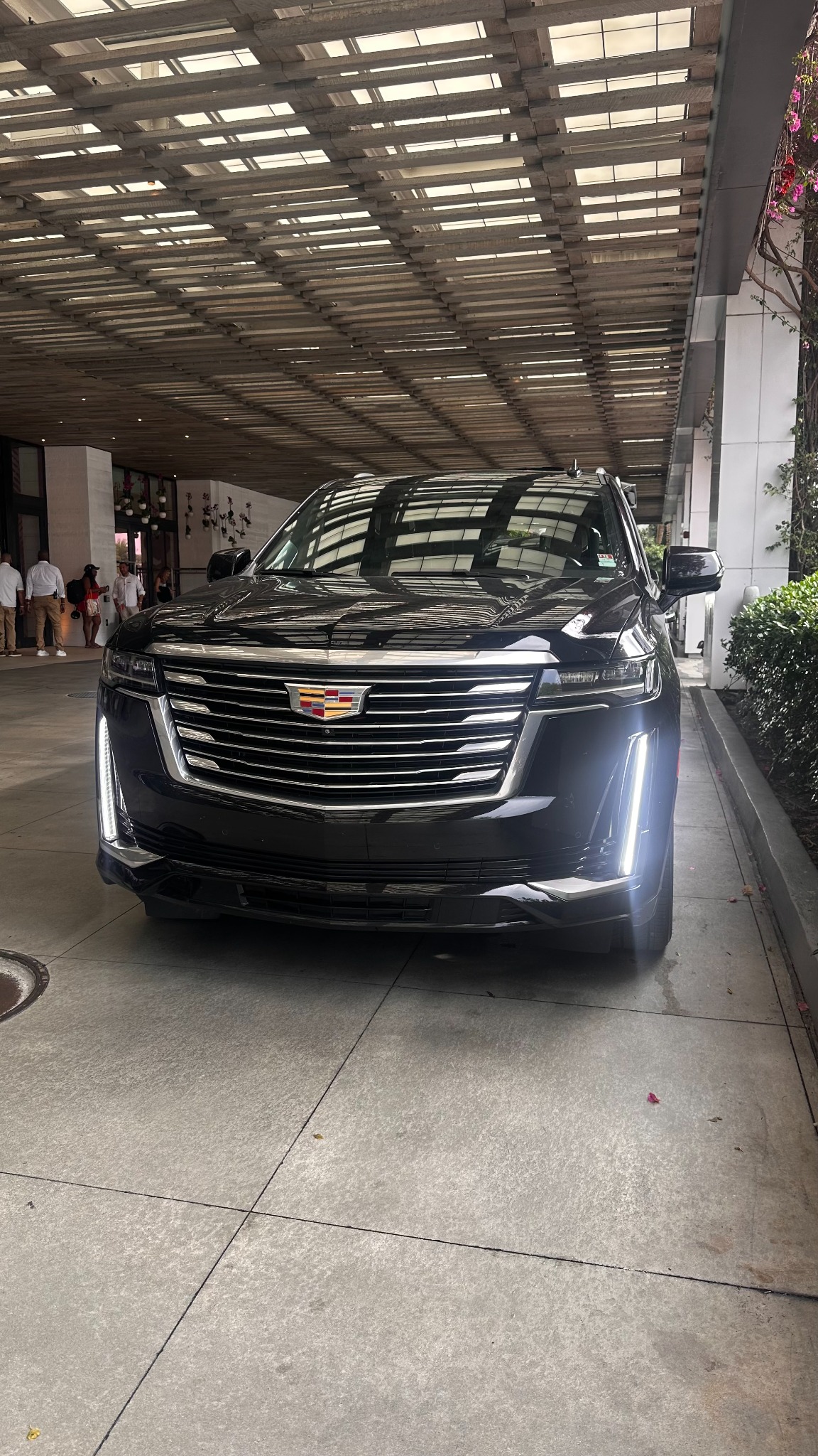 VIP Shuttle Services black Cadillac Escalade